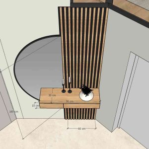 Entrée meuble cotes 1